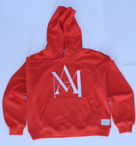 "AM" Hoodie (orange)