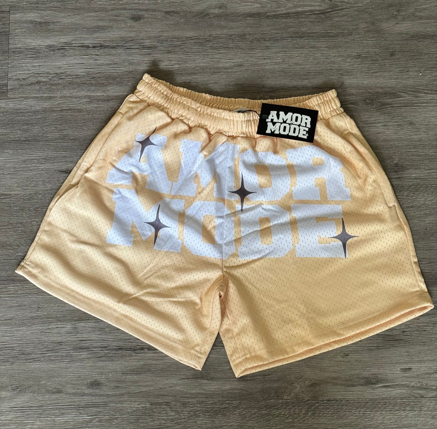 AMORMODE (CREAM) SHORTS