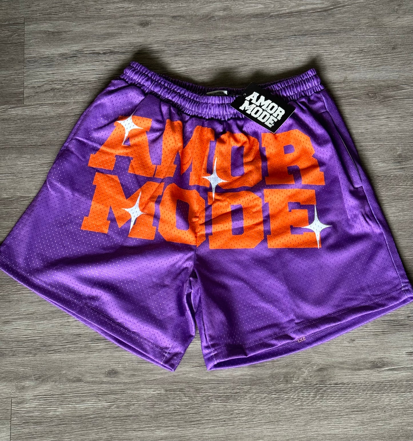 AMORMODE (PURPLE/ORANGE) SHORTS