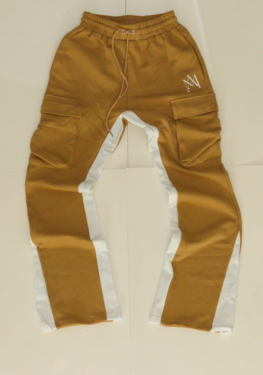 "AM" Flared Pants (cream)