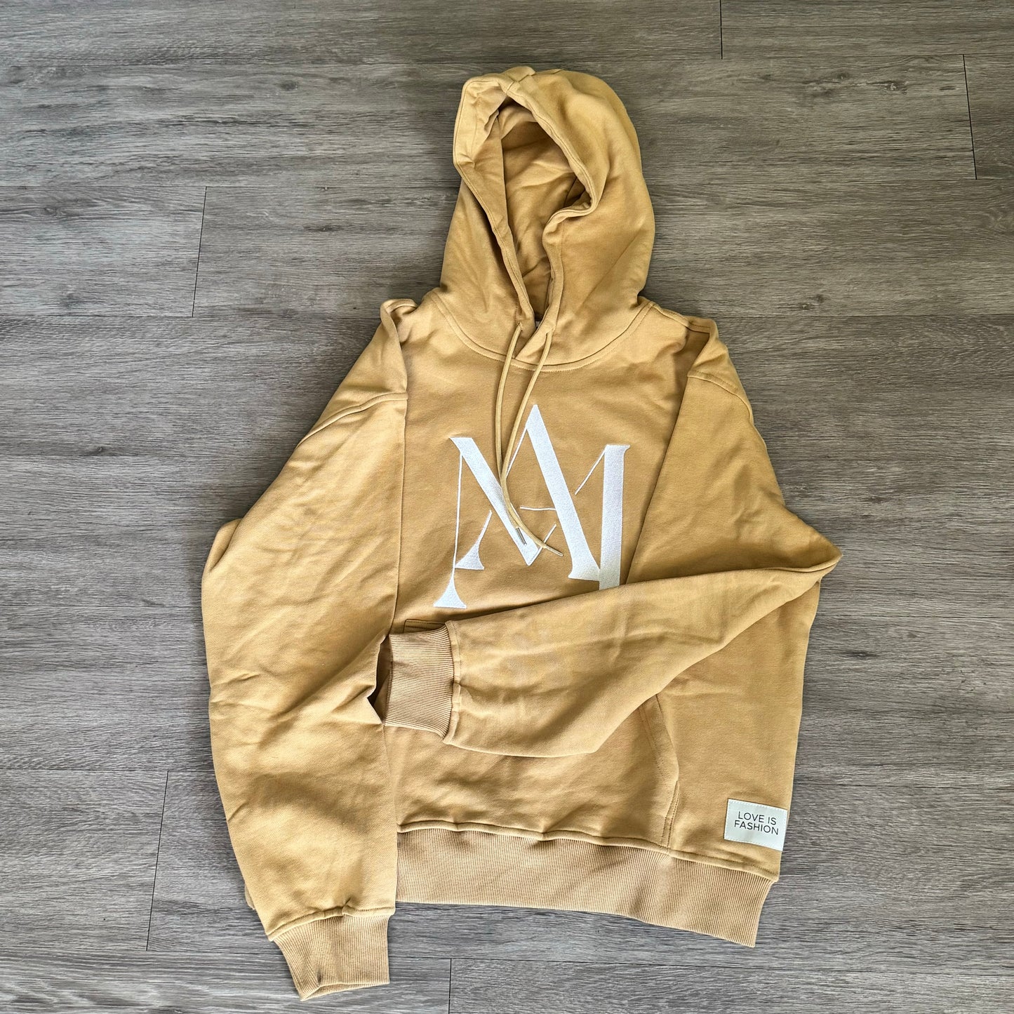 "AM" Hoodie (cream)